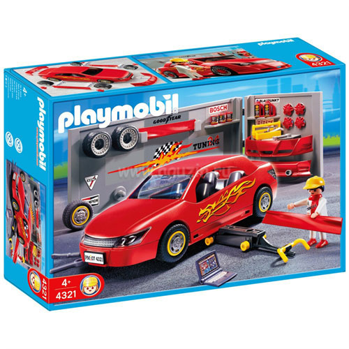 Playmobil 4321 Voiture avec atelier tuning Playmobil Achat