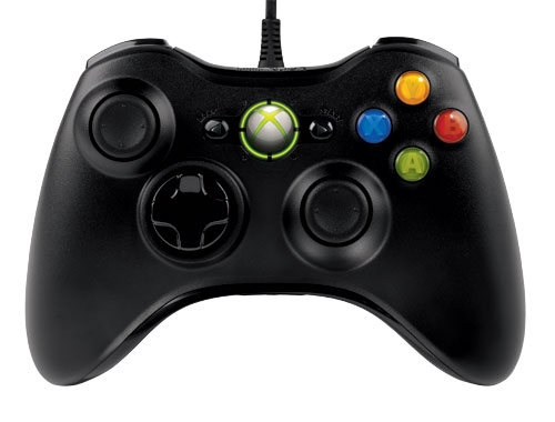 Manette Xbox 360 filaire noire – Manette Xbox 360 noire Microsoft