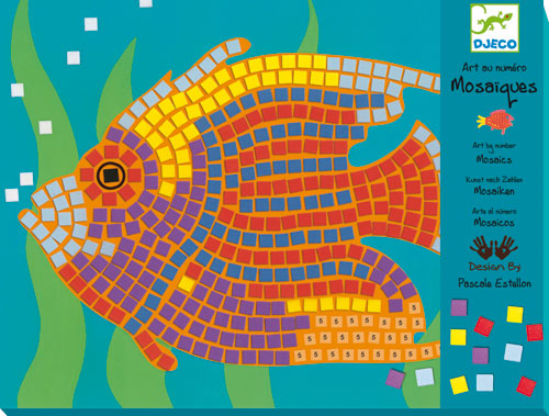 Djeco Mosaïques Poissons Design by Pascale Estellon