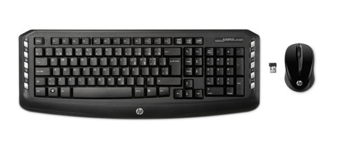 HP Wireless Classic Desktop - toetsenbord en muis set - Italiaans