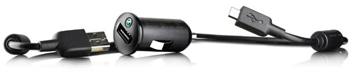 Sony Ericsson Micro Chargeur Allume-cigares/USB/Micro USB - AN401
