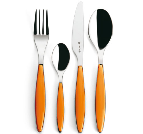 Fratelli Guzzini - 23000045 - Ménagère 24 pièces - Orange