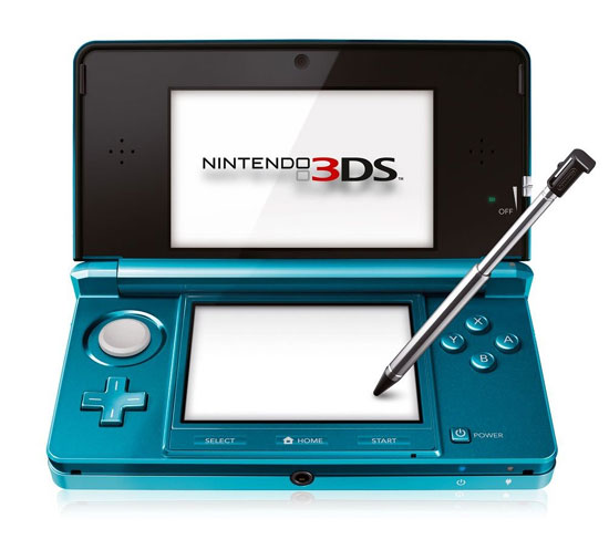 Console Nintendo 3DS bleue lagon