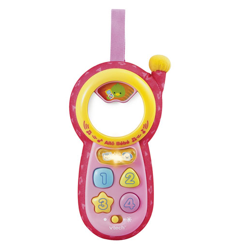Vtech Nouvel Allo Bebe Rose Jeu D Eveil Achat Prix Fnac