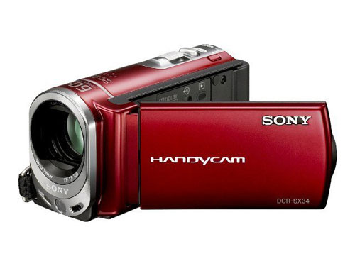 Sony Dcr-sx 34 Rouge
