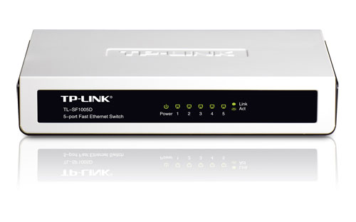 TP-LINK TL-SF1005D 5-Port 10/100Mbps Desktop Switch - switch - 5 poorten - desktop