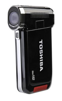 Toshiba CAMILEO P20 - Caméscope - 1080p - 5.0 MP - flash 128 Mo - carte Flash - noir