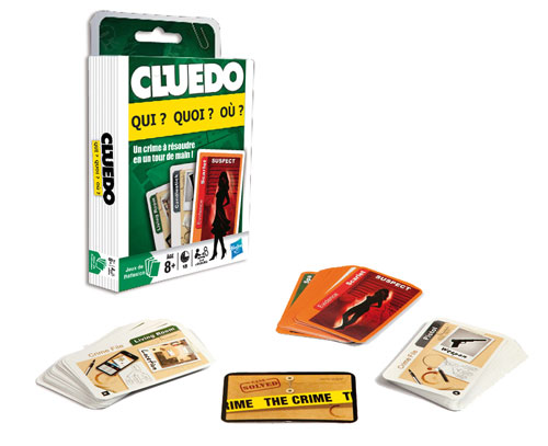 Hasbro Jeu De Cartes Cluedo