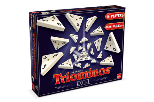 Triominos 6 joueurs GOLIATH : le jeu à Prix Carrefour