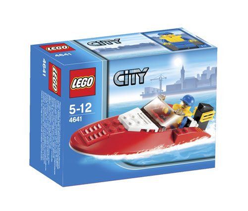 Acheter LEGO® City 4641 Le horsbord - 153,86 € LEGO® City 4641 Le horsbord - Lego reconditionné disponible sur Fnac