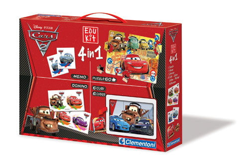 Clementoni Edukit 4 en 1 Cars 2 - Loto mémo et domino - Achat & prix | fnac