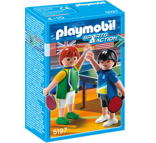 Playmobil 5197 2 Joueurs de tennis de table
