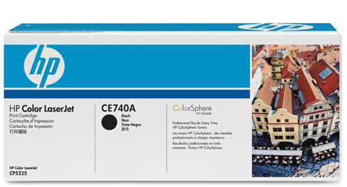 Toner HP Color LaserJet ColorSphere CE740A - Noir