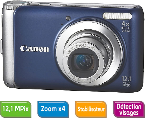 Canon Powershot A3100 Is Bleu