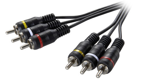 Câble Fnac 3 RCA - 3 RCA Mâle/mâle 2 m