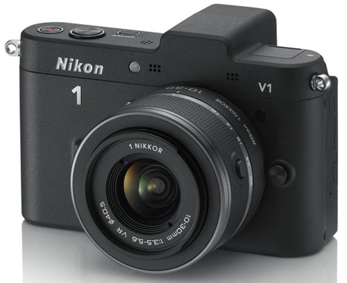 Nikon 1 V1 Noir Mat + Obj. 1 Nikkor CX VR 10 - 30 mm f/3.5 - 5.6