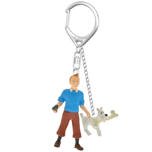 Plastoy Tintin Double porteclé Tintin et Milou
