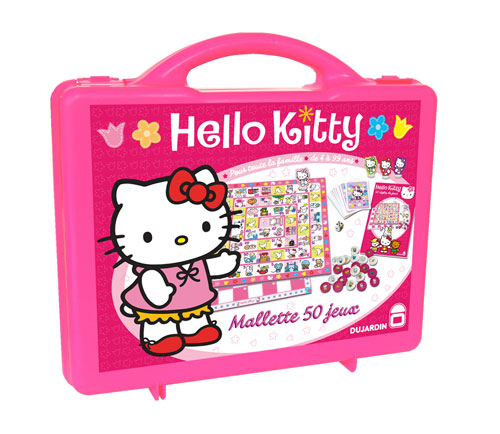Dujardin Hello Kitty Mallette Premium 50 jeux