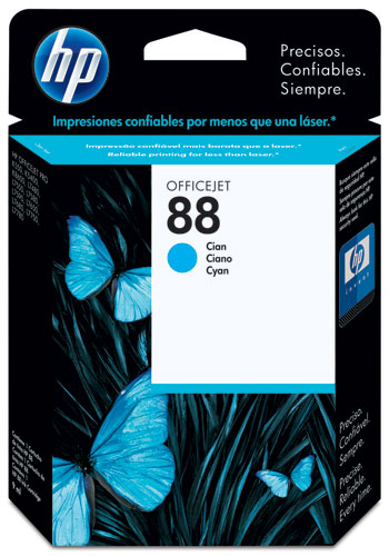 H P FND N.88 CART CYAN HP 10ML S/BLIST