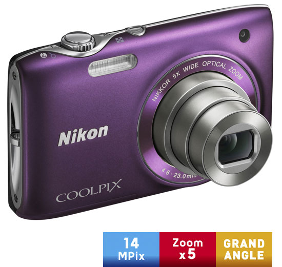 Nikon COOLPIX S3100 紫色 コンパクトカメラ COOLPIX S3100 - 概要 | コンパクトデジタルカメラ | ニコン