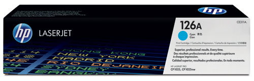 Toner HP 126A (CE311A) - Cyan