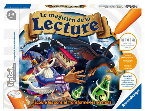 Jeu Tiptoi Le magicien de la lecture Ravensburger