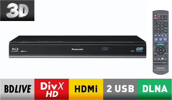 Panasonic Dmr-Pwt500Ec 3D