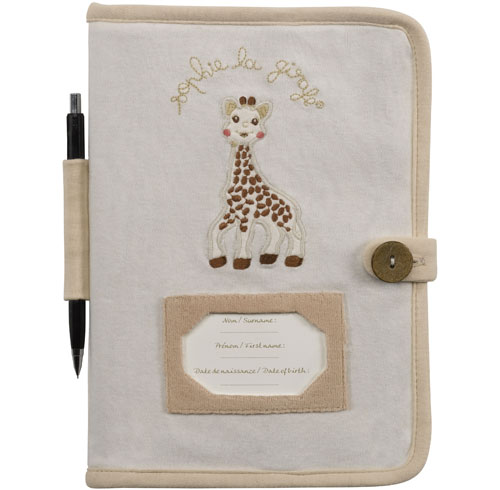 Protege Carnet de Santé Vulli Sophie la Girafe So'Pure