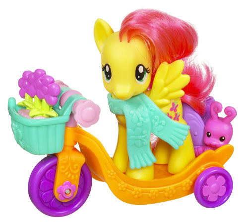 Hasbro My Little Pony Fluttershy et son tricycle Figurine pour enfant Achat prix fnac
