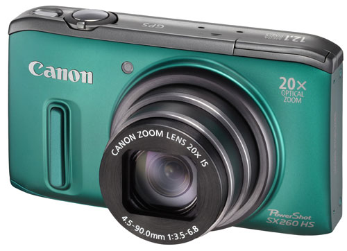 Canon Powershot Sx260 Hs Vert