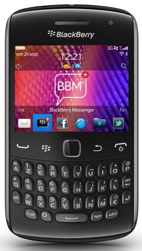 BlackBerry Curve 9360 - 3G smartphone BlackBerry - RAM 512 Mo - Écran LCD - 2.44\