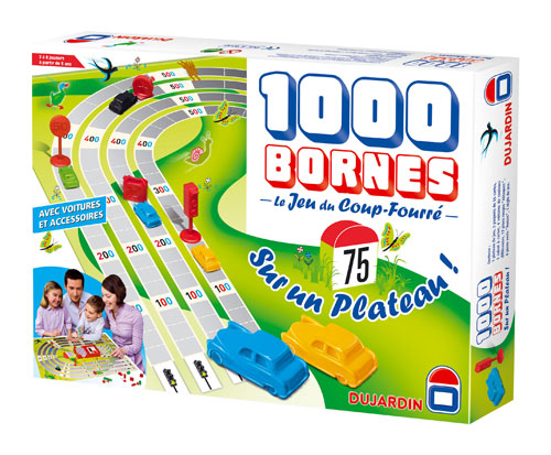 Dujardin 1000 Bornes Plateau - Jeux classiques - Achat & prix