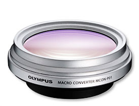 OLYMPUS  Compl&eacute;ment Optique Macro MCON-P01 d&eacute;di&eacute; aux optiques M Zuiko : 14 - 42 mm II, 14 - 150 mm et 40 - 150 mm 