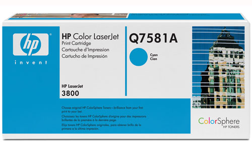 HP 503A toner LaserJet cyan authentique