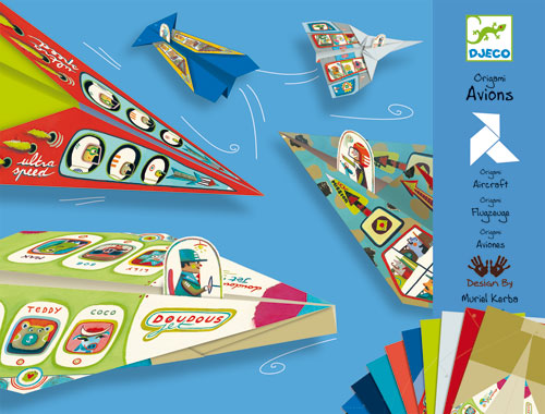 Djeco Origami Avions Design by Muriel Kerbo