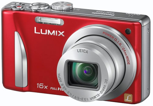 Panasonic Lumix Dmc-Tz25 Ef-R Rouge