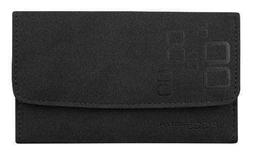 Etui microsuede noir MadCatz pour Nintendo DS Lite, DSi et 3DS