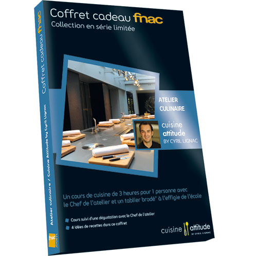 Coffret Cadeau Fnac Atelier Adulte Cuisine Attitude Cyril Lignac