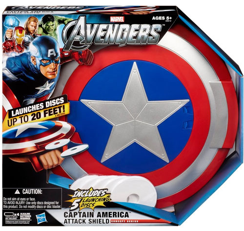 Hasbro Avengers Bouclier Captain America Electronique - Accessoire