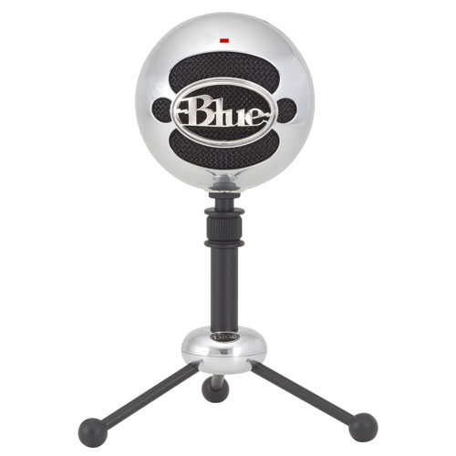 Blue Microphones - Microphone USB Snowball Silver