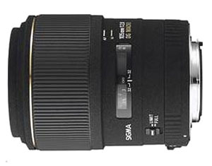 SIGMA  DG EX 105 mm f/2.8 Macro, Monture Nikon 