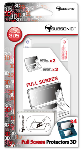 Double Protection Écran Subsonic Pour 3Ds