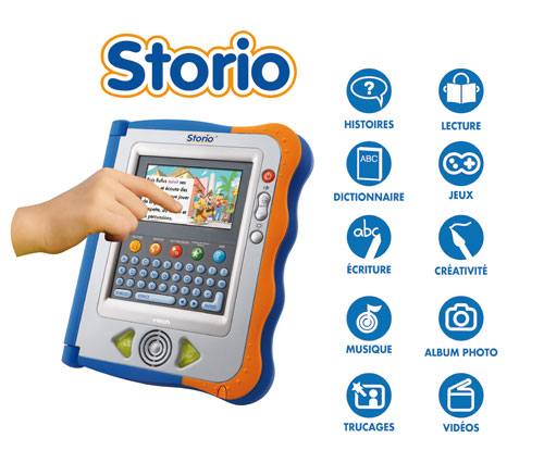Storio tablette max 2.0 5'' VTech - Bleu - Jeux Interactifs - Jeux