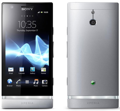 Sony XPERIA P - 3G smartphone - RAM 1 Go / 16 Go - Écran LCD - 4\