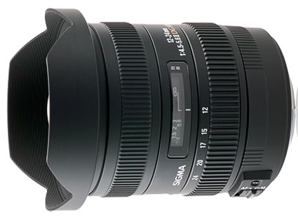 Objectif Reflex Sigma Dg Hsm 12 - 24 Mm F/4.5 - 5.6 Ii, Monture Nikon