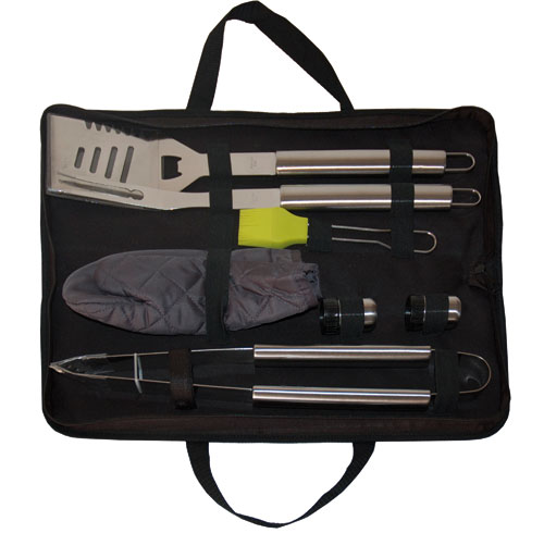INCIDENCE Kit Mallette Barbecue - Ne me kit pas for barbecue - Noir