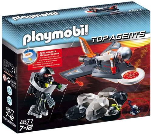 Playmobil 4877 Jet de détection des Agents Secrets