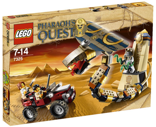 Lego Lego® Pharaoh'S Quest 7325 La Statue Maudite Du Cobra