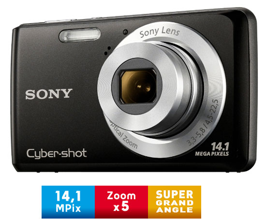 Sony Cyber-Shot Dsc-W520 Noir