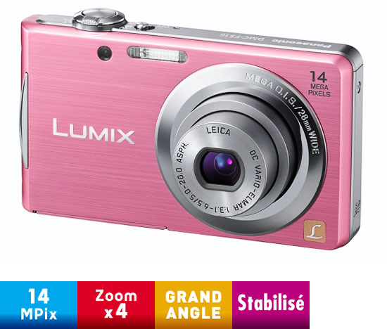 Panasonic Lumix Dmc-Fs16 Ef-P Rose